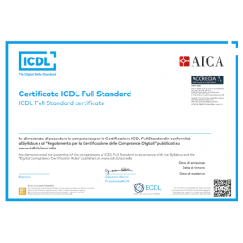 ICDL FULL STANDARD: skill card + 7 esami